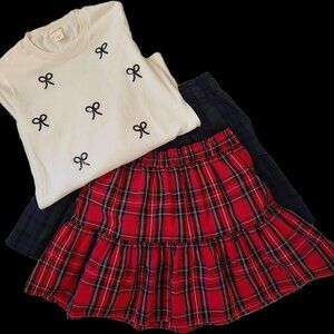 Girls Crewcuts Holiday Dress Outfit Size Large 10-11